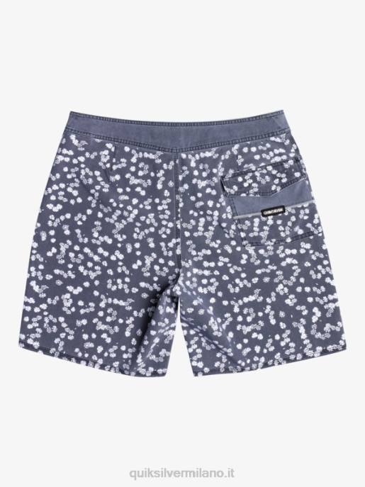 esso Quiksilver uomini Boardshort 18 surfsilk lavato nero HTZR1755