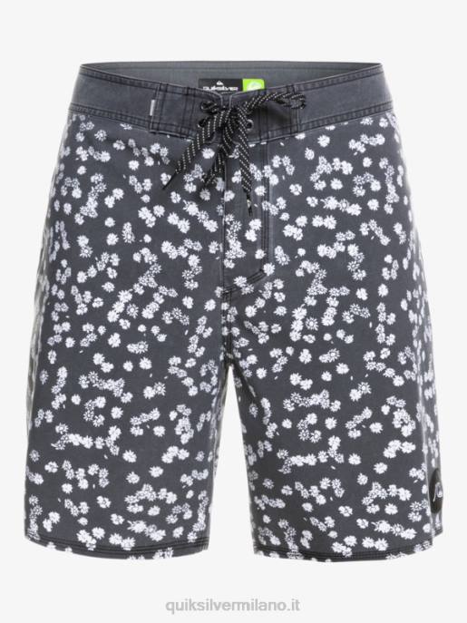 esso Quiksilver uomini Boardshort 18 surfsilk lavato nero HTZR1755