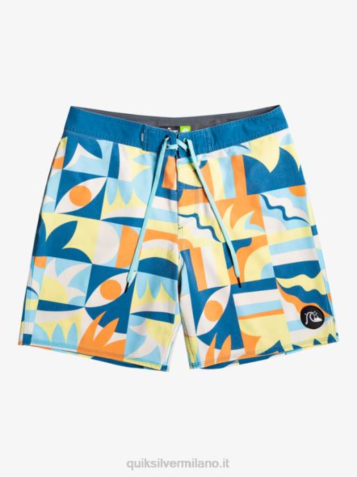 esso Quiksilver uomini Boardshort 18 surfsilk lavato porto marittimo HTZR1759