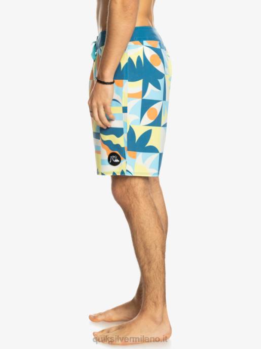 esso Quiksilver uomini Boardshort 18 surfsilk lavato porto marittimo HTZR1759