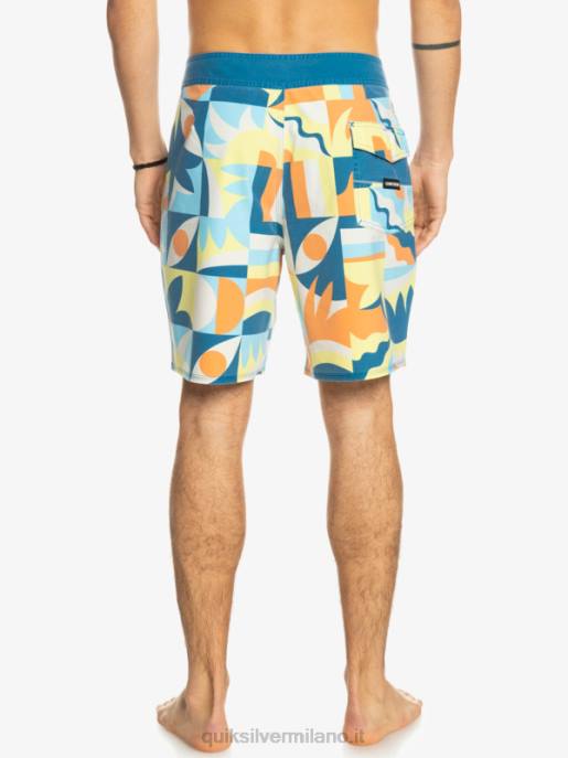 esso Quiksilver uomini Boardshort 18 surfsilk lavato porto marittimo HTZR1759