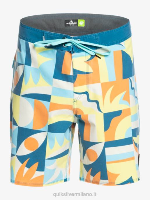 esso Quiksilver uomini Boardshort 18 surfsilk lavato porto marittimo HTZR1759