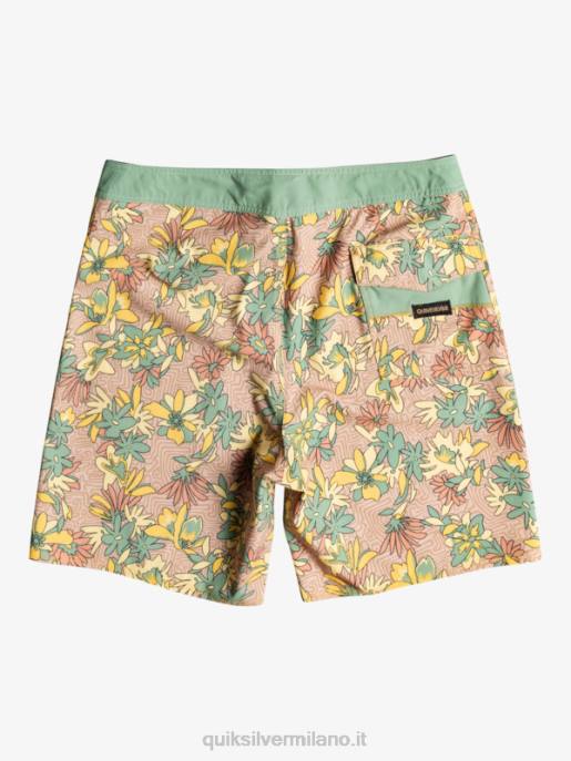esso Quiksilver uomini Boardshort 18 surfsilk lavato verga d\'oro HTZR1754