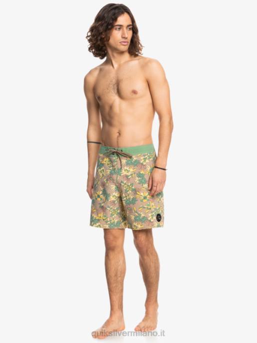 esso Quiksilver uomini Boardshort 18 surfsilk lavato verga d\'oro HTZR1754