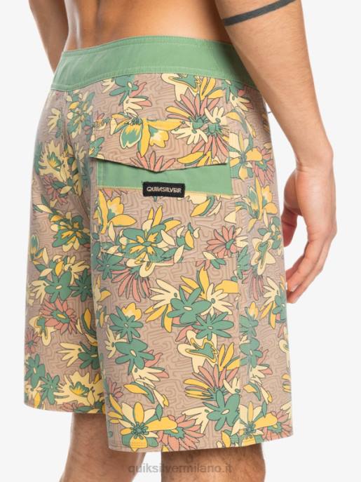 esso Quiksilver uomini Boardshort 18 surfsilk lavato verga d\'oro HTZR1754