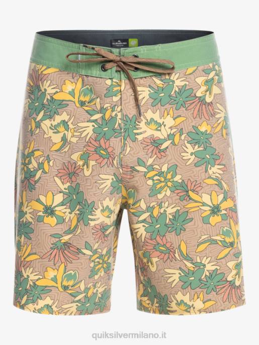 esso Quiksilver uomini Boardshort 18 surfsilk lavato verga d\'oro HTZR1754