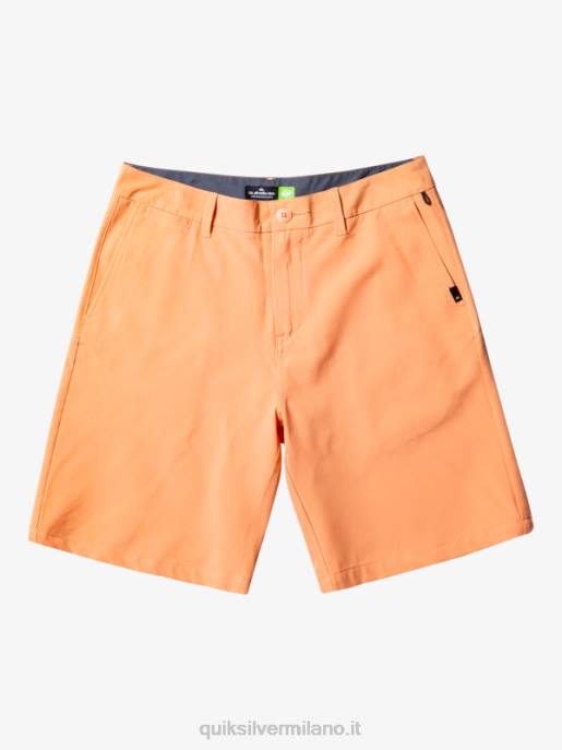 esso Quiksilver uomini Ocean Union anfibio 20 pantaloncini ibridi abbronzatura di rame HTZR143