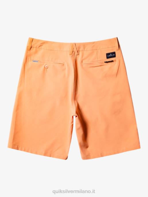 esso Quiksilver uomini Ocean Union anfibio 20 pantaloncini ibridi abbronzatura di rame HTZR143