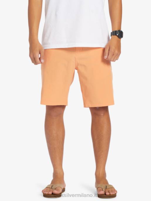 esso Quiksilver uomini Ocean Union anfibio 20 pantaloncini ibridi abbronzatura di rame HTZR143