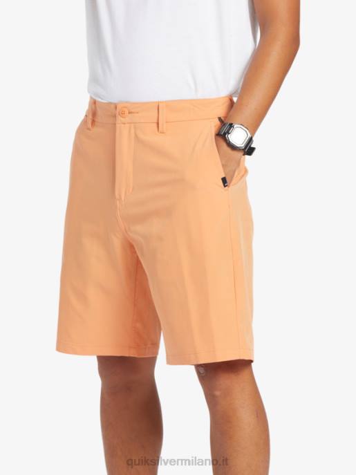 esso Quiksilver uomini Ocean Union anfibio 20 pantaloncini ibridi abbronzatura di rame HTZR143