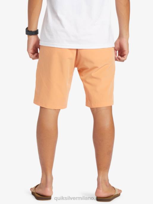 esso Quiksilver uomini Ocean Union anfibio 20 pantaloncini ibridi abbronzatura di rame HTZR143