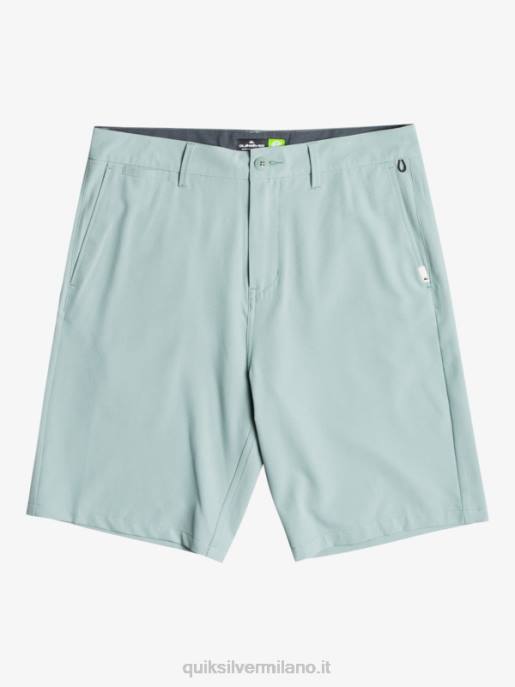 esso Quiksilver uomini Ocean Union anfibio 20 pantaloncini ibridi ambiente verde HTZR144