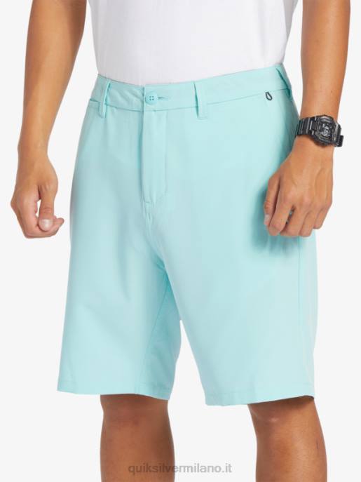 esso Quiksilver uomini Ocean Union anfibio 20 pantaloncini ibridi angelo blu HTZR146