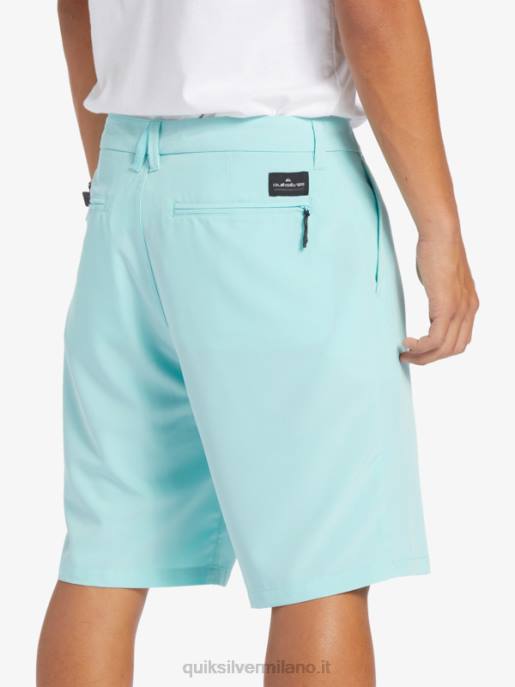 esso Quiksilver uomini Ocean Union anfibio 20 pantaloncini ibridi angelo blu HTZR146