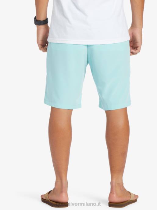 esso Quiksilver uomini Ocean Union anfibio 20 pantaloncini ibridi angelo blu HTZR146