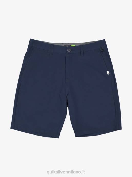 esso Quiksilver uomini Ocean Union anfibio 20 pantaloncini ibridi blazer blu scuro HTZR142