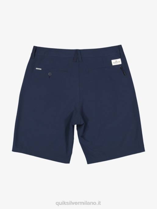 esso Quiksilver uomini Ocean Union anfibio 20 pantaloncini ibridi blazer blu scuro HTZR142