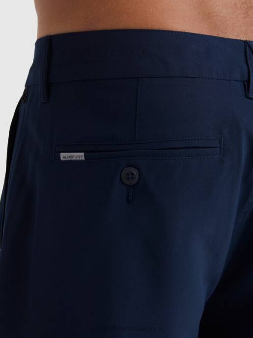 esso Quiksilver uomini Ocean Union anfibio 20 pantaloncini ibridi blazer blu scuro HTZR142