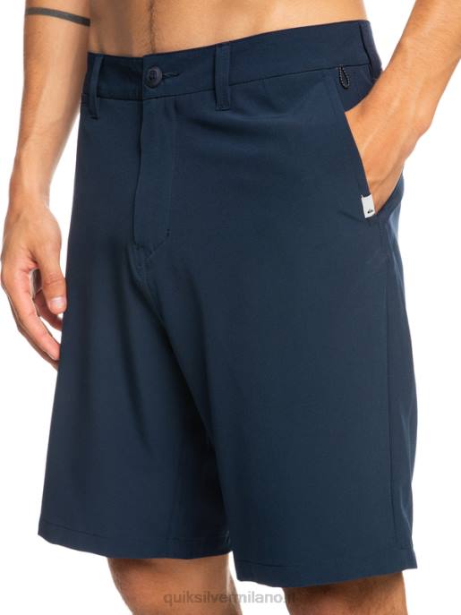 esso Quiksilver uomini Ocean Union anfibio 20 pantaloncini ibridi blazer blu scuro HTZR142