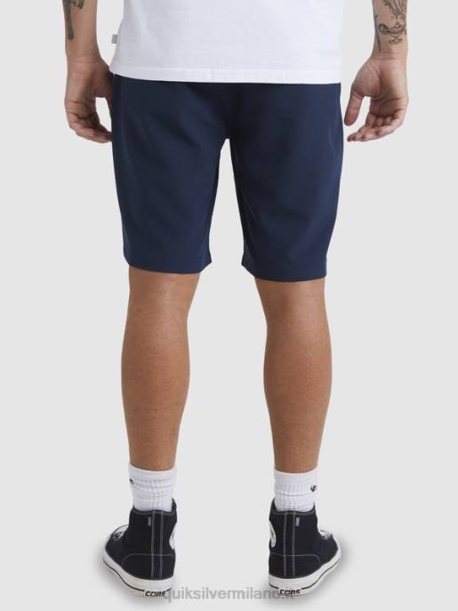 esso Quiksilver uomini Ocean Union anfibio 20 pantaloncini ibridi blazer blu scuro HTZR142