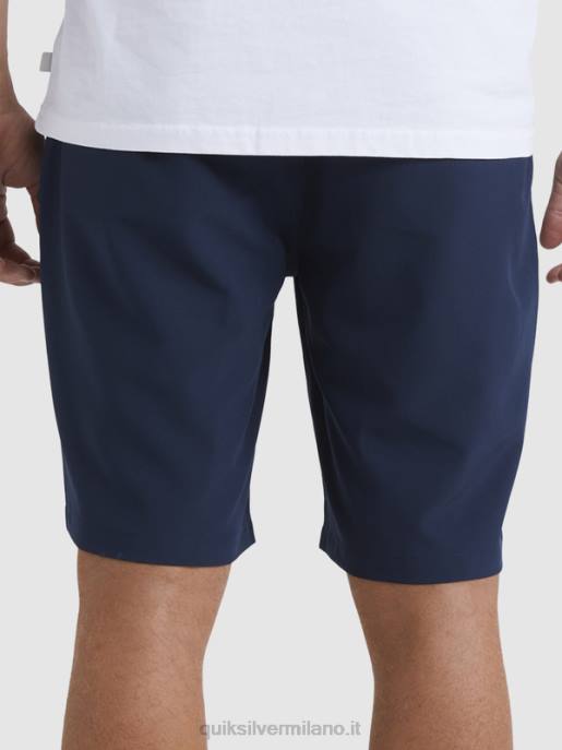 esso Quiksilver uomini Ocean Union anfibio 20 pantaloncini ibridi blazer blu scuro HTZR142
