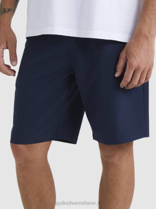 esso Quiksilver uomini Ocean Union anfibio 20 pantaloncini ibridi blazer blu scuro HTZR142