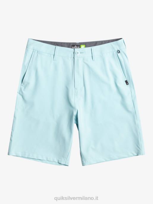 esso Quiksilver uomini Ocean Union anfibio 20 pantaloncini ibridi cielo blu HTZR145