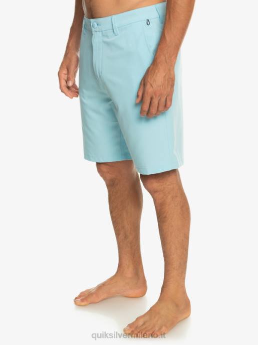esso Quiksilver uomini Ocean Union anfibio 20 pantaloncini ibridi cielo blu HTZR145