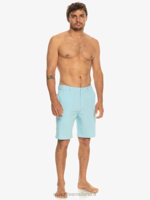 esso Quiksilver uomini Ocean Union anfibio 20 pantaloncini ibridi cielo blu HTZR145