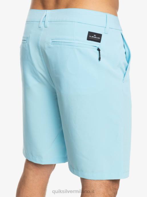 esso Quiksilver uomini Ocean Union anfibio 20 pantaloncini ibridi cielo blu HTZR145