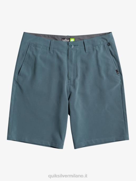 esso Quiksilver uomini Ocean Union anfibio 20 pantaloncini ibridi mare di Bering HTZR148