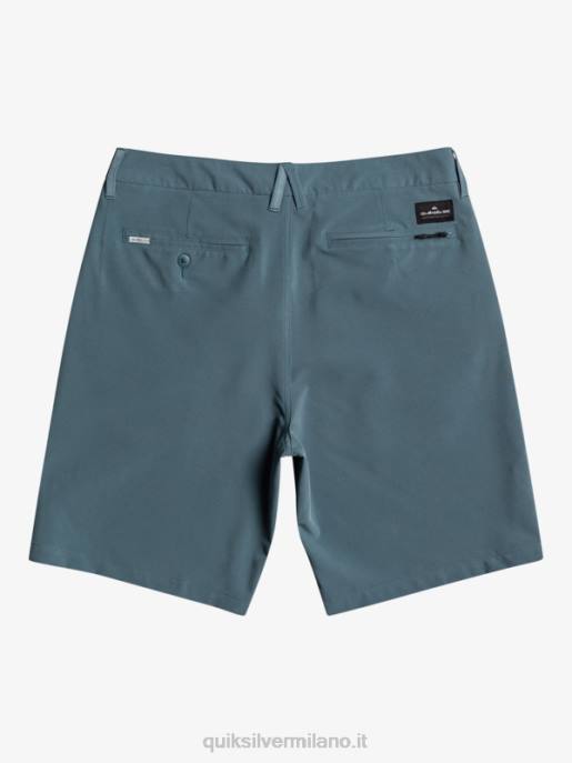esso Quiksilver uomini Ocean Union anfibio 20 pantaloncini ibridi mare di Bering HTZR148