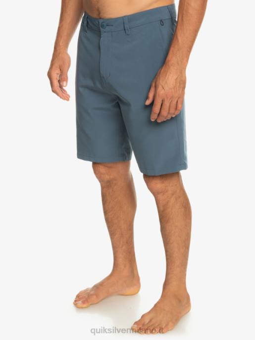 esso Quiksilver uomini Ocean Union anfibio 20 pantaloncini ibridi mare di Bering HTZR148