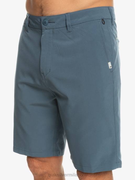 esso Quiksilver uomini Ocean Union anfibio 20 pantaloncini ibridi mare di Bering HTZR148