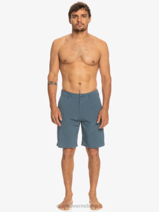 esso Quiksilver uomini Ocean Union anfibio 20 pantaloncini ibridi mare di Bering HTZR148