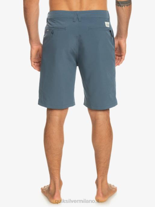 esso Quiksilver uomini Ocean Union anfibio 20 pantaloncini ibridi mare di Bering HTZR148