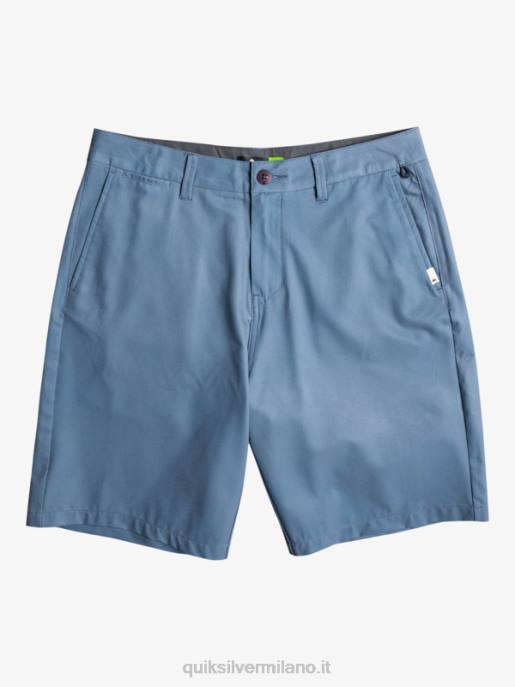 esso Quiksilver uomini Ocean Union anfibio 20 pantaloncini ibridi miraggio blu HTZR153