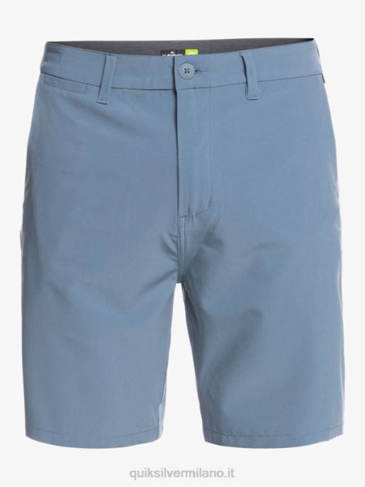 esso Quiksilver uomini Ocean Union anfibio 20 pantaloncini ibridi miraggio blu HTZR153