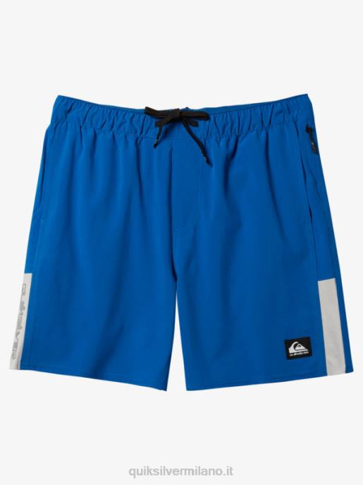 esso Quiksilver uomini Omni 17 pantaloncini da allenamento boccaglio blu HTZR795