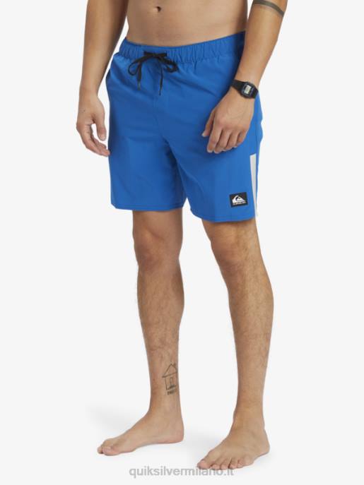 esso Quiksilver uomini Omni 17 pantaloncini da allenamento boccaglio blu HTZR795