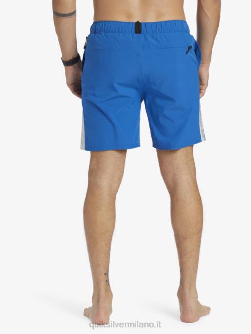 esso Quiksilver uomini Omni 17 pantaloncini da allenamento boccaglio blu HTZR795