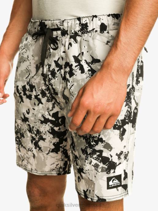 esso Quiksilver uomini Omni 17 pantaloncini da allenamento viola grigio HTZR793