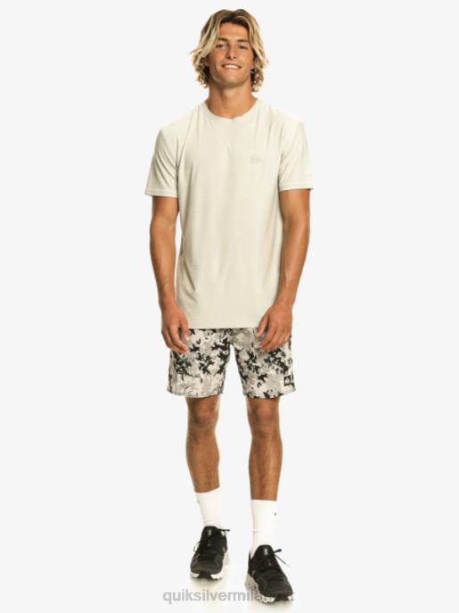 esso Quiksilver uomini Omni 17 pantaloncini da allenamento viola grigio HTZR793
