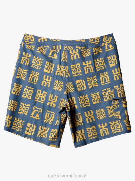 esso Quiksilver uomini Pantaloncini da surf Waterman Channel Paddle 20 guardiamarina canale blu pagaia bs HTZR639