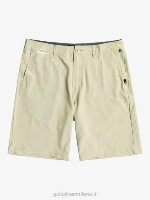 esso Quiksilver uomini Pantaloncini ibridi Union Heather Amphibian 20 saggio del deserto HTZR1587