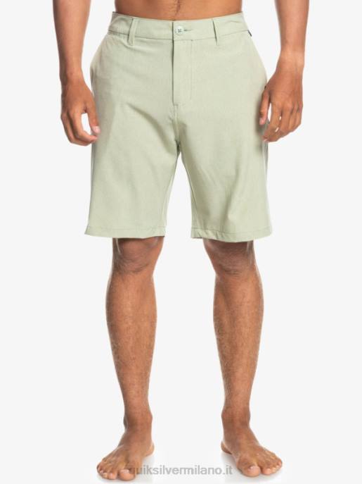 esso Quiksilver uomini Pantaloncini ibridi Union Heather Amphibian 20 saggio del deserto HTZR1587