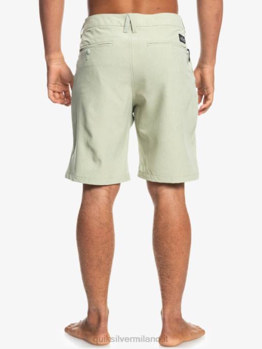 esso Quiksilver uomini Pantaloncini ibridi Union Heather Amphibian 20 saggio del deserto HTZR1587
