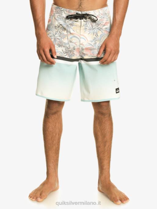 esso Quiksilver uomini Pantaloncini surfsilk division capesante 19 cielo blu HTZR1396