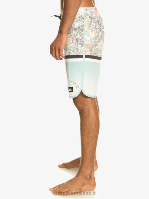 esso Quiksilver uomini Pantaloncini surfsilk division capesante 19 cielo blu HTZR1396