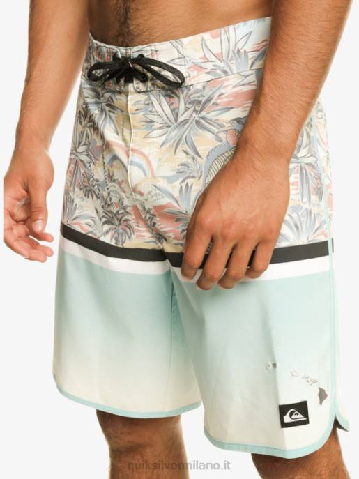 esso Quiksilver uomini Pantaloncini surfsilk division capesante 19 cielo blu HTZR1396